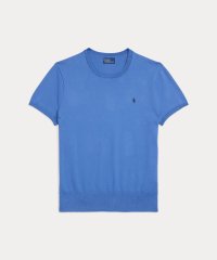 POLO RALPH LAUREN/コットンブレンド ショートスリーブ セーター/507737224