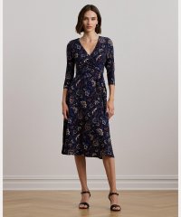 LAUREN RALPH LAUREN/フローラル サープリス ストレッチ ジャージー ドレス/507737310