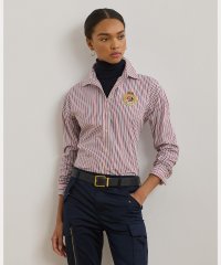 LAUREN RALPH LAUREN/リラックスド フィット ストライプド ブロードクロス シャツ/507737369