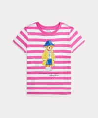 POLO RALPH LAUREN/(ガールズ 7才～16才)ストライプド Polo ベア コットン ジャージー Tシャツ/507737414