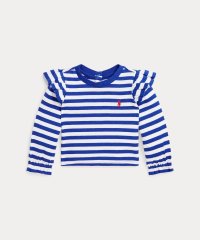 POLO RALPH LAUREN/(ベビー)ストライプド リブド コットンモダール トップス/507737425