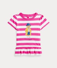 POLO RALPH LAUREN/(ベビー)ストライプド Polo ベア コットン ペプラム Tシャツ/507737426