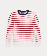 POLO RALPH LAUREN/(ボーイズ 8才～20才)ストライプド ケーブルニット コットン セーター/507737454