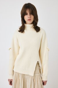 moussy/SLIT ハイネックセーター/507762040