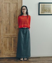 N Natural Beauty Basic/ツイルマキシスカート/507762159