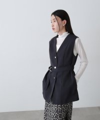 N Natural Beauty Basic/ベルトツキペプラムジレ/507762164