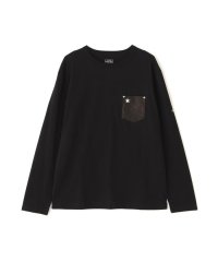 Schott/ LETHER POKET LS TEE/レザーポケット ロングスリーブ Tシャツ/507762228