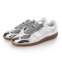 ALOHAS/【正規取扱店】アロハス ALOHAS Tb.490 Rife Shimmer Silver Cream Leather Sneakers/507764682