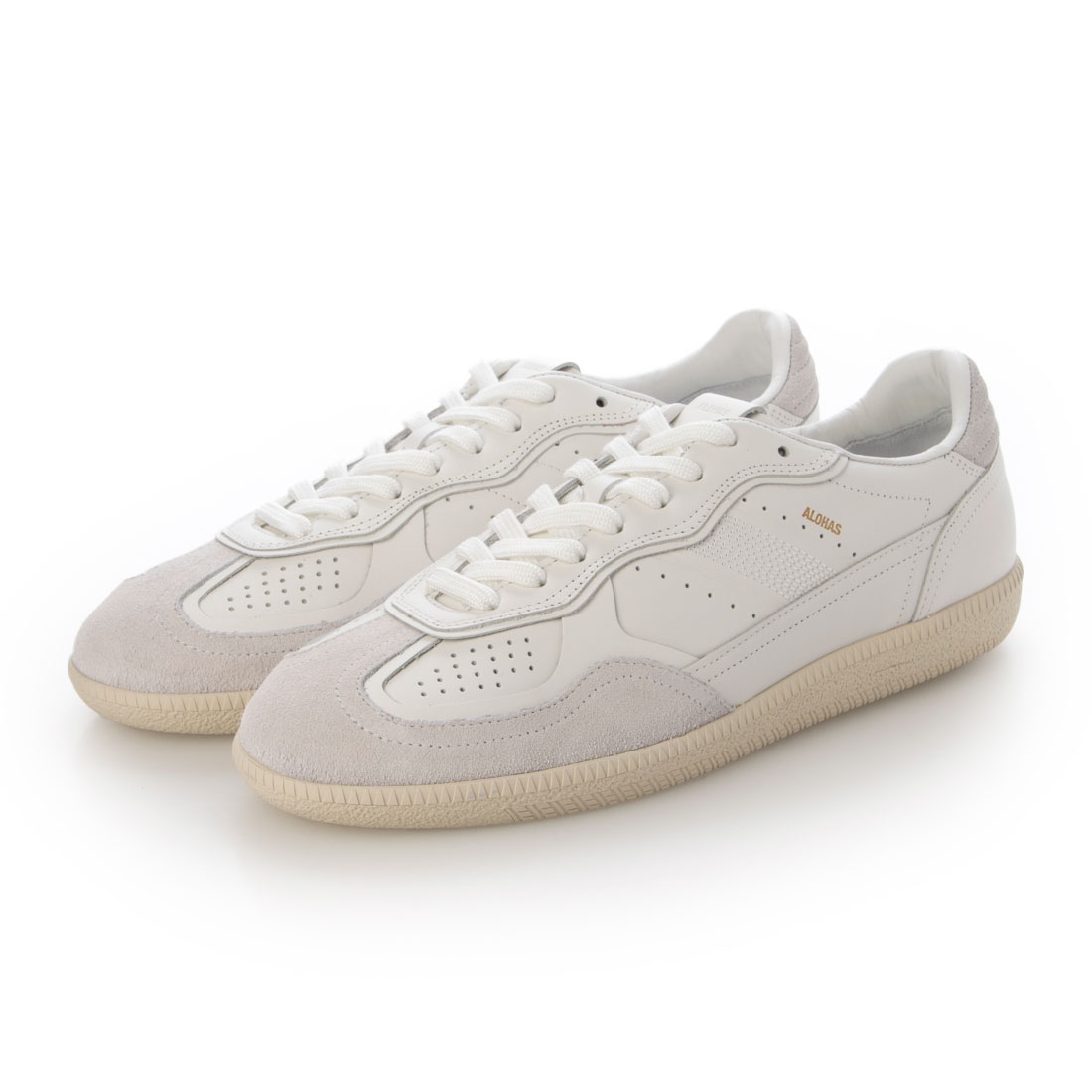 アロハス　ALOHAS レーススニーカーH.P.FRANCE 正規取扱店】アロハス ALOHAS Tb.490 Rife Shimmer Silver Cream