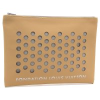 Fondation Louis Vuitton/フォンダシオン ルイ ヴィトン Fondation Louis Vuitton ルイヴィトン クラッチバッグ ポーチ ブラウン メンズ レディース ユニセックス/507764712
