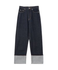 MACPHEE/コットンデニム ストレートパンツ/506346503