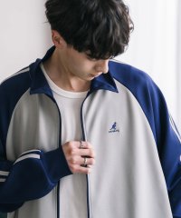 Rocky Monroe/ロッキーモンロー Rocky Monroe KANGOL トラックジャケット ダンボールニット メンズ レディース ライトアウター 別注 ロゴ刺繍 オーバーサイ/506858212