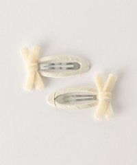 green label relaxing （Kids）/ベロア リボンクリップ / キッズ  /507727943