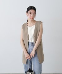 N Natural Beauty Basic/ベルトツキペプラムジレ/507762164