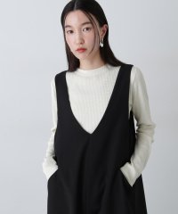 N Natural Beauty Basic/総針針抜きクルーネックニット/507762167