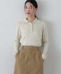 N Natural Beauty Basic/ヘンリーネックリブニット/507762168