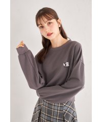 tocco closet/トッコクローゼット tocco closet tocco cat刺繍入り裏毛スウェット/507764651