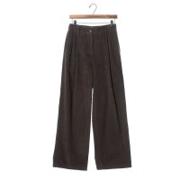 LOEUVRE/ルエブル LOEUVRE Corduroy Tuck Pants － 01/507767570