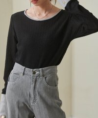 Ranan/ラナン RANAN 配色デザインプルオーバー/507767641