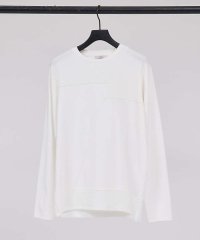 5351POURLESHOMMES/【25S/S】コンビネーション 切替え 長袖Tシャツ/507769190