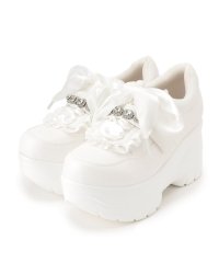 csT&P/シーエス ティーアンドピー csT&P 厚底キラキラストーン付スニーカー/507769349