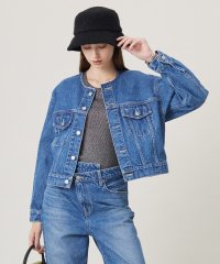 ICB（LARGE SIZE）/【CLASSY.1月号掲載・洗える】ウォーターリサイクルデニム ジャケット/507769465