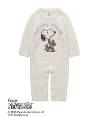 GELATO PIQUE KIDS ＆ BABY/【PEANUTS】【ONLINE限定カラーあり】【BABY】SNOOPY×BEAR ジャガードロンパース/507769480