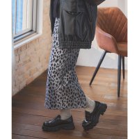 KOBE LETTUCE/コウベレタス KOBE LETTUCE レオパード柄タイトスカート [M4182]/507770064
