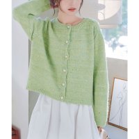 KOBE LETTUCE/コウベレタス KOBE LETTUCE スパンコールニットカーディガン [N1153]/507770066