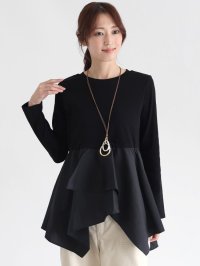 CLOVE/クローブ CLOVE 裾フリルデザインプルオーバー/507771225