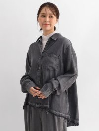 CLOVE/クローブ CLOVE ヴィンテージライクテンセルデニムシャツ/507771229