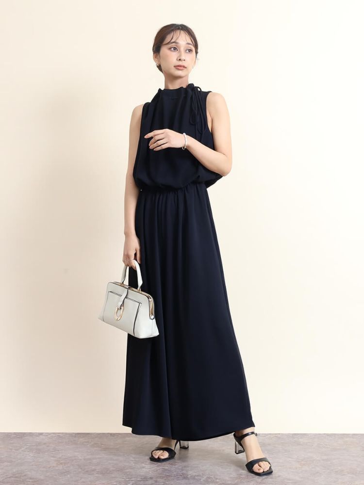 新品　fennel ネックギャザーオールインワン　スコットクラブ 新品 fennel ネックギャザーオールインワン スコットクラブ
