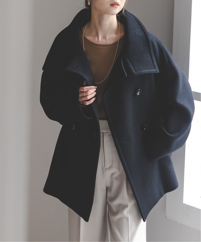 Noble W/Ny ZIPコート Noble（ノーブル）の「W/Ny ZIPコート◇（その他アウター）」 - WEAR