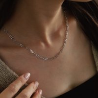 Noelmarket/ノエルマーケット Noelmarket ネックレス 金属アレルギー対応 つけっぱなし スキンネックレス ステンレス 大人 可愛い おしゃれ ゴールド シルバー /507773783