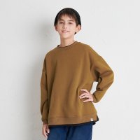 D.FIT/ディフィット D.FIT 裏起毛 2重襟 フェイクレイヤード BIG スウェットシャツ トレーナー BIGシルエット/507773827