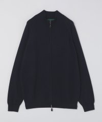 SHIPS MEN/ALANPAINE: 12ゲージ ウール/コットン ファネルネック ジップアップ ニット/507773919