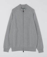SHIPS MEN/ALANPAINE: 12ゲージ ウール/コットン ファネルネック ジップアップ ニット/507773919