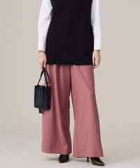 ICB（LARGE SIZE）/【洗える】 ウールヴィスコースストレッチ タックパンツ/507773984