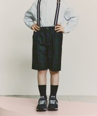 green label relaxing （Kids）/TRW ブラックウォッチ ショートパンツ / キッズ 110cm－130cm/507774034