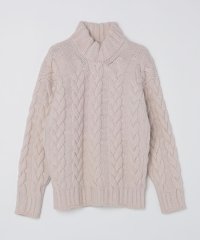 SHIPS MEN/【SHIPS別注】GRAY: ケーブル編み タートルネック ニット/507774050