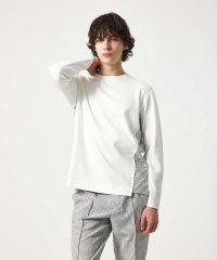 5351POURLESHOMMES/【25S/S】コンビネーション ボーダー 長袖 Tシャツ/507774101