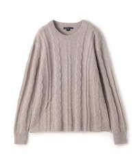 JAMES PERSE/カシミヤケーブル クルーネックプルオーバー WLTC3902/507774225