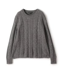 JAMES PERSE/カシミヤケーブル クルーネックプルオーバー WLTC3902/507774225