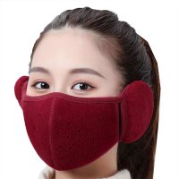 REAL STYLE/リアルスタイル REAL STYLE マスク 立体 防寒 耳当て付き レディース メンズ おしゃれ 冬 防風 小さめ 大きめ 布 洗える イヤーマフ 耳あて 顔/507774258