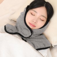 REAL STYLE/リアルスタイル REAL STYLE ネックウォーマー レディース 肩当て 冬 中綿 防寒 ひざ掛け 肩掛け 暖かい 軽量 ケープ 就寝 首 冷え対策 着る毛布/507774323