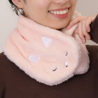 REAL STYLE/リアルスタイル REAL STYLE ネックウォーマー スヌード マフラー レディース ボタン 子供 キッズ ゴルフ 冬 防寒 おしゃれ 暖かい ボア 首 カバ/507774358