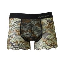 REAL STYLE/リアルスタイル REAL STYLE ボクサーパンツ メンズ 前閉じ レース 大きいサイズ セクシー 蒸れない 通気性 響かない インナー 下着 肌着 ショーツ/507774391