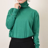 REAL STYLE/リアルスタイル REAL STYLE ニット レディース 長袖 薄手 タートルネック シンプル ロング トップス セーター 秋 冬 春 おしゃれ 防寒 暖かい /507774464