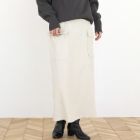Aletta vita/アレッタ ヴィータ Aletta vita フラップポケットコーデュロイスカート/507774566