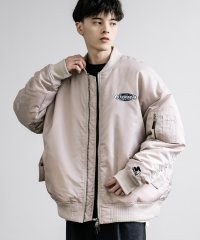 Rocky Monroe/ロッキーモンロー Rocky Monroe MA－1 フライトジャケット ブルゾン メンズ レディース アウター 薄中綿 オーバーサイズ ミリタリー 韓国 ST/507774573
